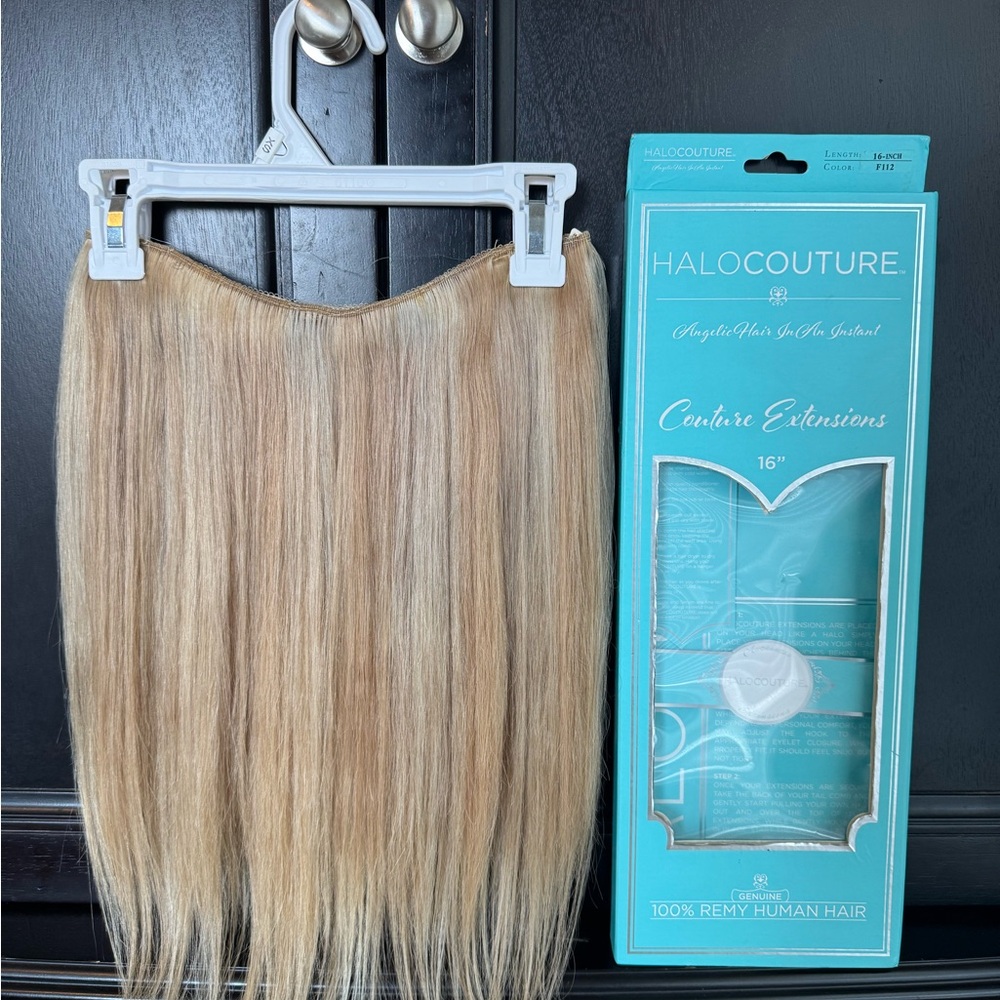 Halocouture 16” Blonde F112 Hair Extensions